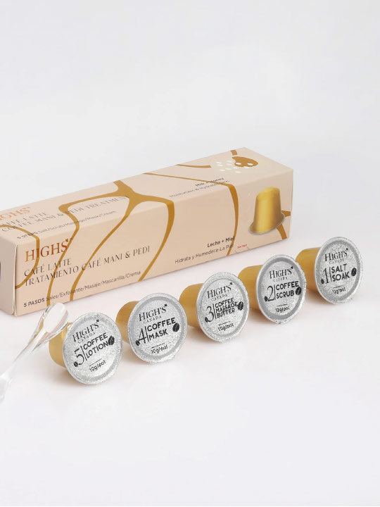 Highs Canada Cafe Latte Coffee Mani-Pedi Treatment