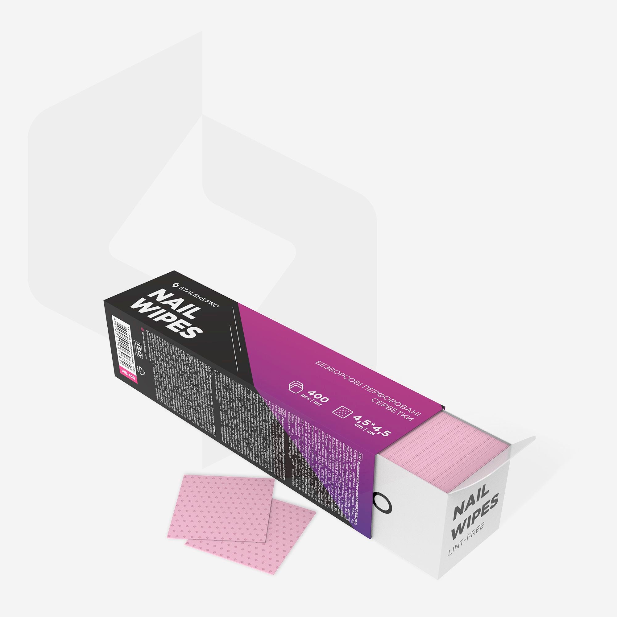 STALEKS PRO Lint-Free Dense Wipes Smart (400 Pcs)