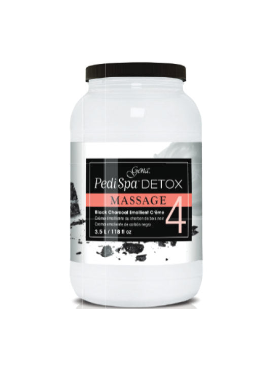 GENA Pedi Spa Detox Charcoal Creme 118 fl oz