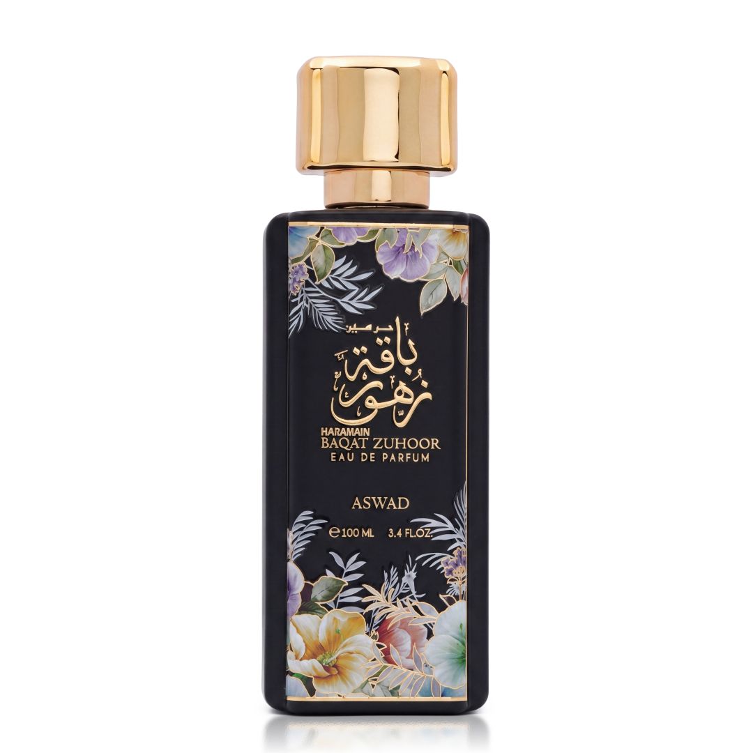 HARAMAIN BAQAT ZUHOOR ASWAD 100ML EAU DE PARFUM