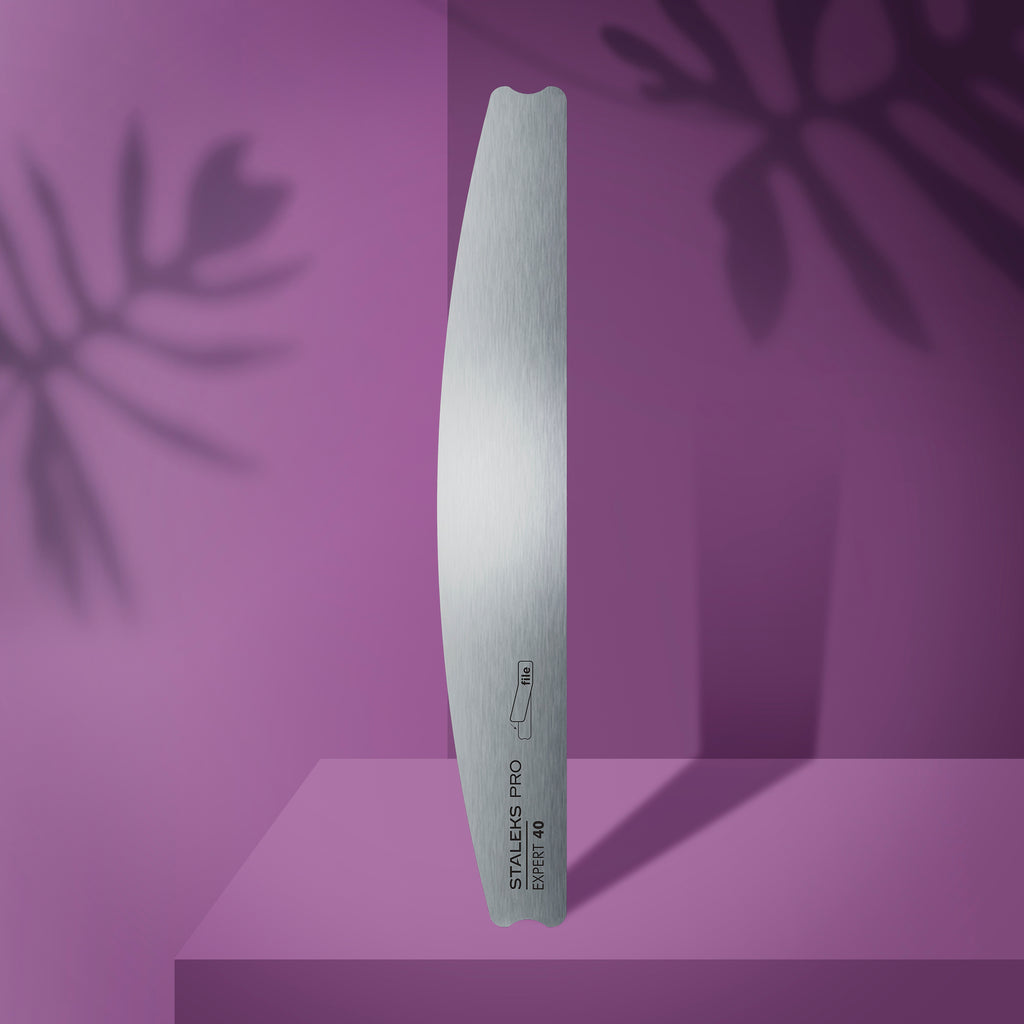 STALEKS PRO Crescent Metal Base For Nail File Expert 40