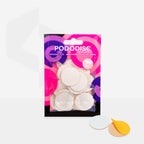 STALEKS PRO Disposable White Files For Pedicure Disc Pododisc