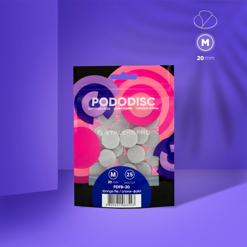 STALEKS PRO Disposable Files-Sponges For Pedicure Disc Pododisc