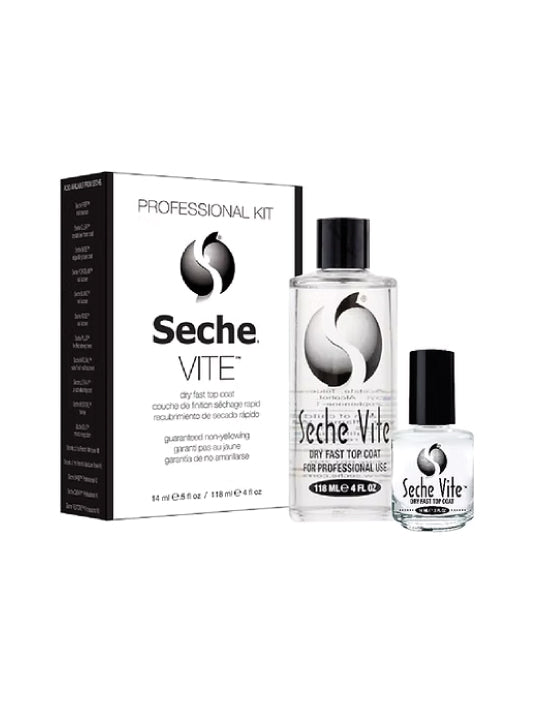 Seche Prof Kit Top Coat 4 Oz + 0.5 Oz